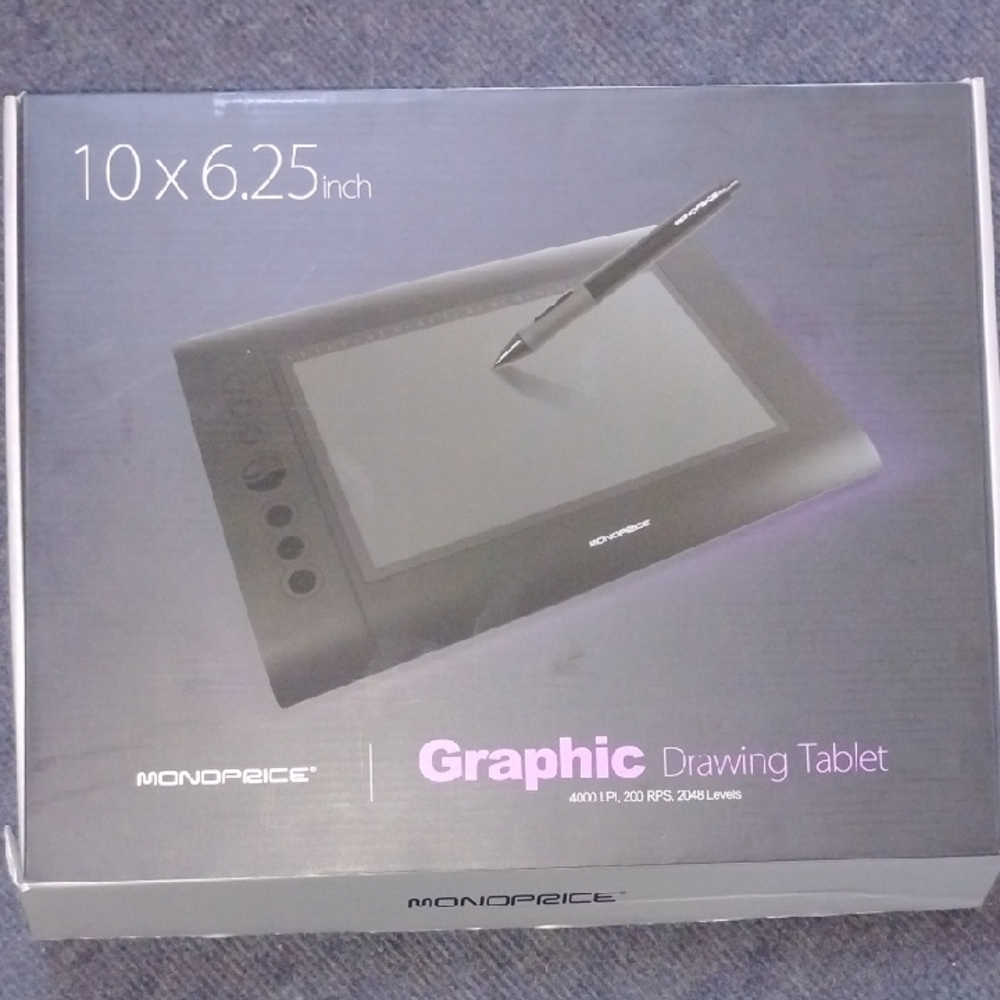Black Graphics Tablet - Picture 6 of 8
